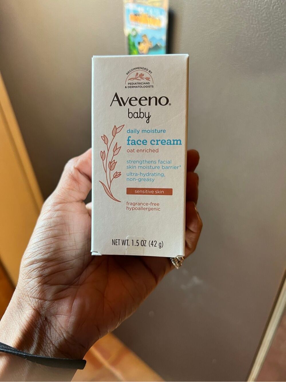 Aveeno Baby Daily Moisture Face Cream Oat Enriched New $16 1.5 oz